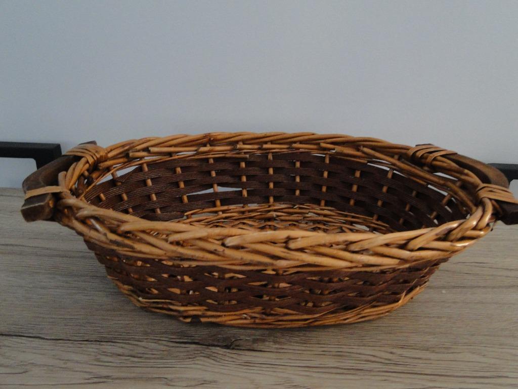 Corbeille à pain en osier, Maison & Meubles, Enlèvement ou Envoi, Osier, Ovale, Panier
