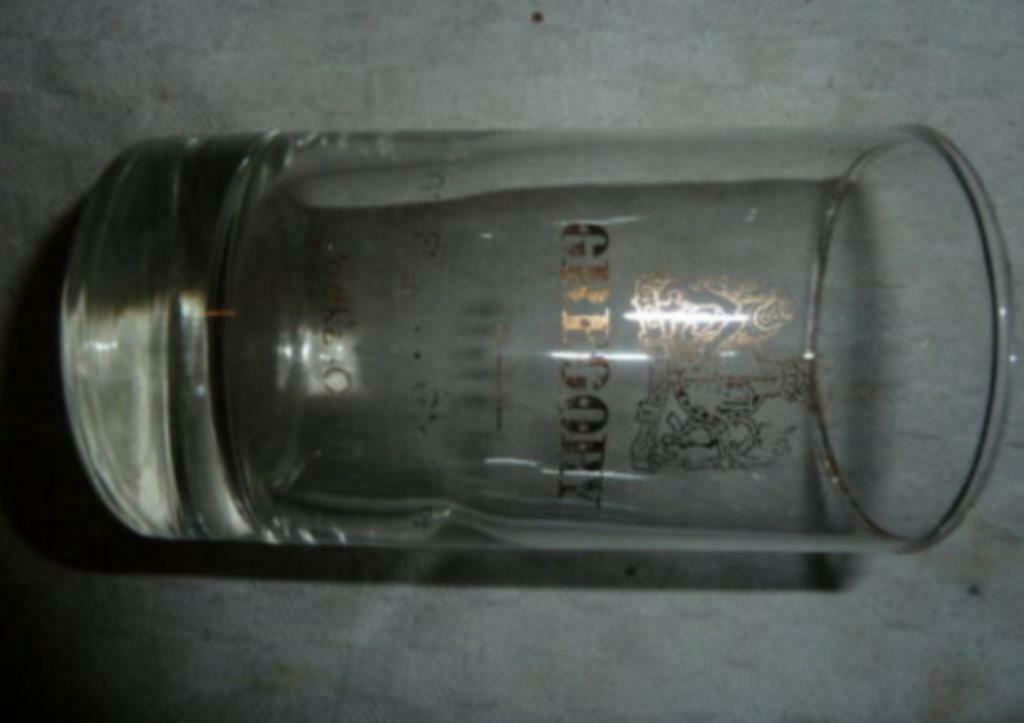 #A glas GREGORY Gin Fizz - Gin Orange - Vodka orange, Verzamelen, Ophalen of Verzenden, Gebruikt, Overige typen
