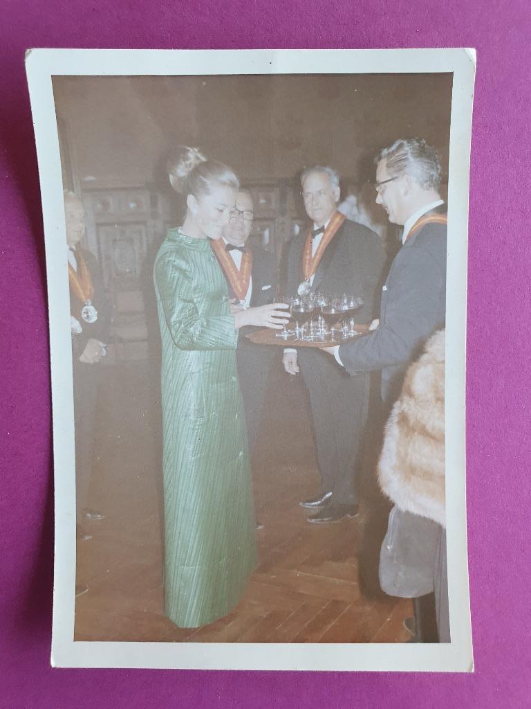 PRINS ALBERT EN PRINSES PAOLA, Verzamelen, Ophalen of Verzenden, Gebruikt, Kaart, Foto of Prent