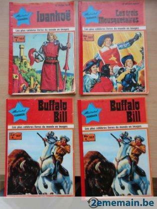 4 classics en BD 1960 publicités Gulf à 5 euros pièce - gulf, Enlèvement ou Envoi, Utilisé