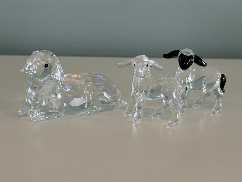 Mouton Swarovski avec deux agneaux, Enlèvement ou Envoi, Comme neuf