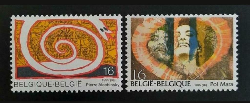 België: OBP 2602/03 ** Kunstreeks 1995., Ophalen of Verzenden, Zonder stempel, Postfris, Postfris