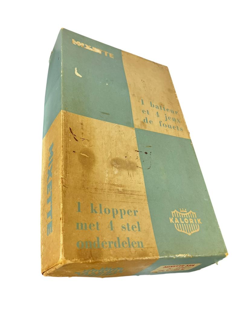 Vintage mixer Kalorik in verpakking, Ophalen of Verzenden, Gebruikt