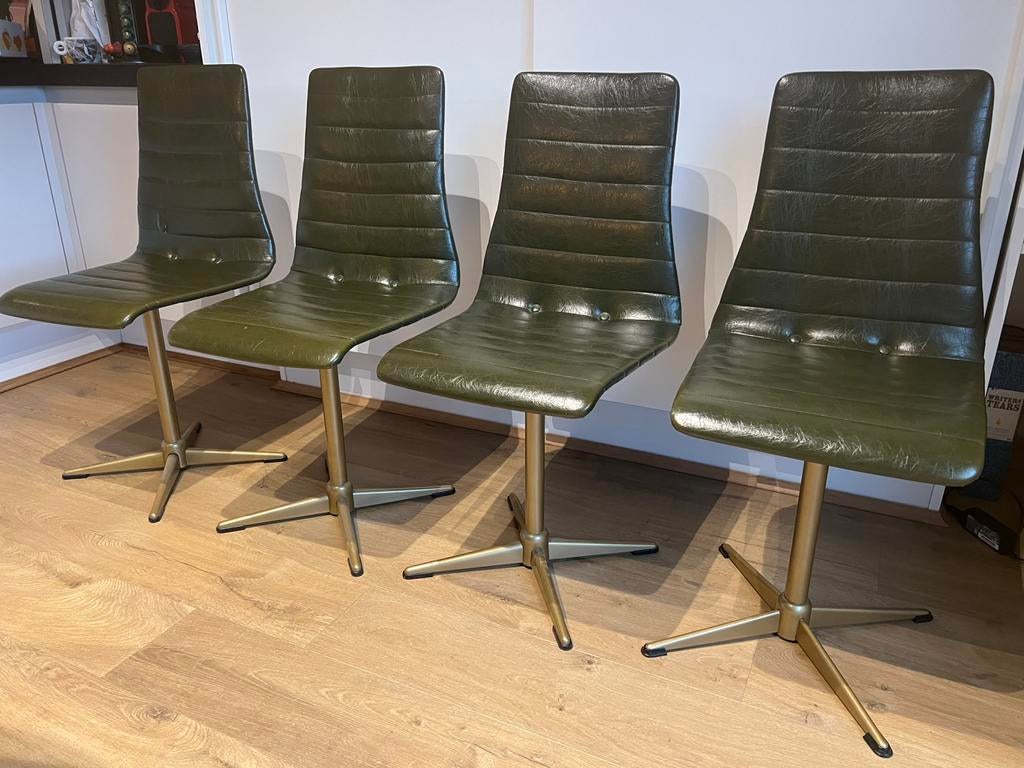 4 x retro stoel jaren 50/60/70, Ophalen of Verzenden, Huis en Inrichting