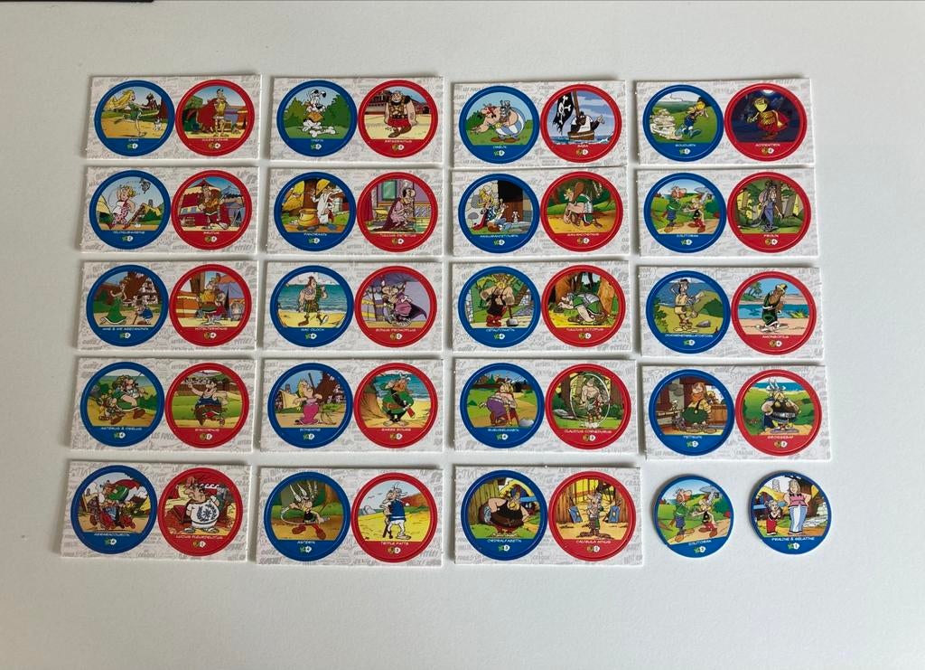 Asterix 40 stuks. €0,50/stuk of €15 per partij, Verzamelen, Flippo's, Verzameling, Ophalen of Verzenden