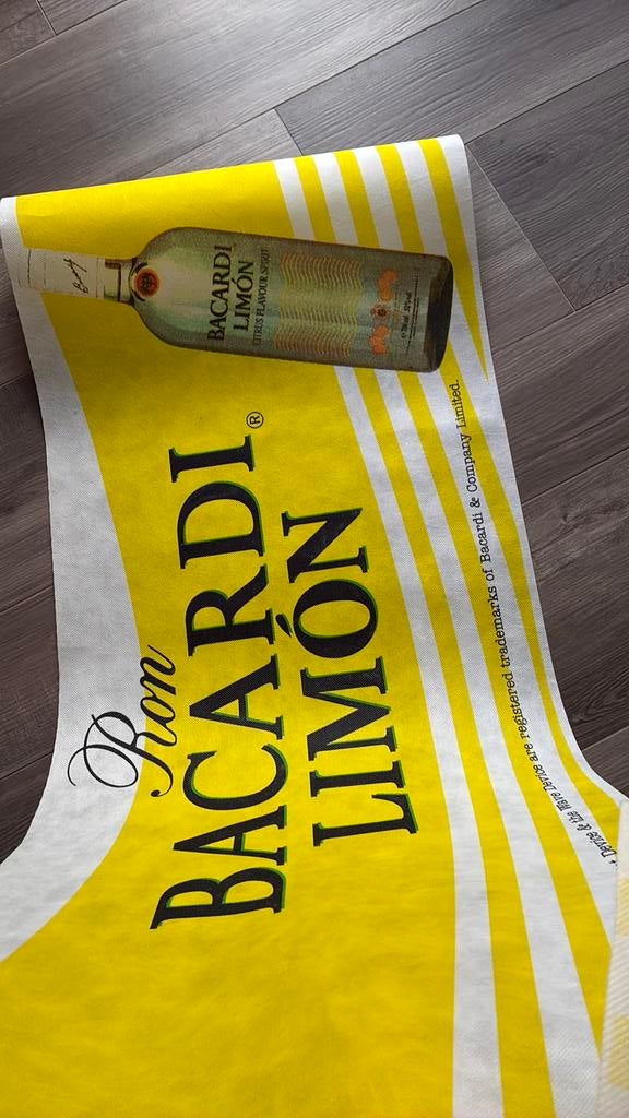 Banner bacardi lemon, Ophalen of Verzenden, Zo goed als nieuw