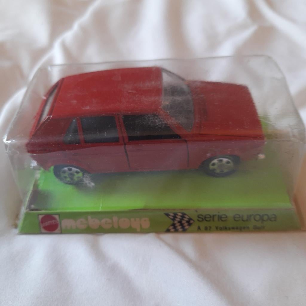 VW GOLF 1/43*MEBETOYS-MATTEL*VINTAGE*NEUF*, Enlèvement, Neuf, Voiture, Autres marques