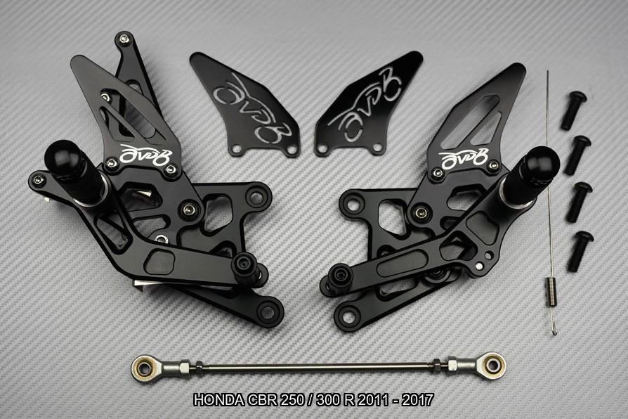 Platine Commandes Reculées HONDA CBR 250 300 R 2011 - 2017, Motos, Enlèvement ou Envoi, Neuf