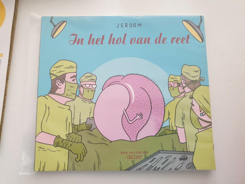 Jeroom Snelders - In het hol van de reet, Boeken, Stripverhalen, Ophalen of Verzenden, Zo goed als nieuw, Jeroom