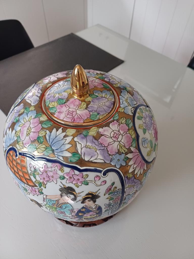 Mooie Chinese gemberpot, Antiquités & Art, Enlèvement ou Envoi