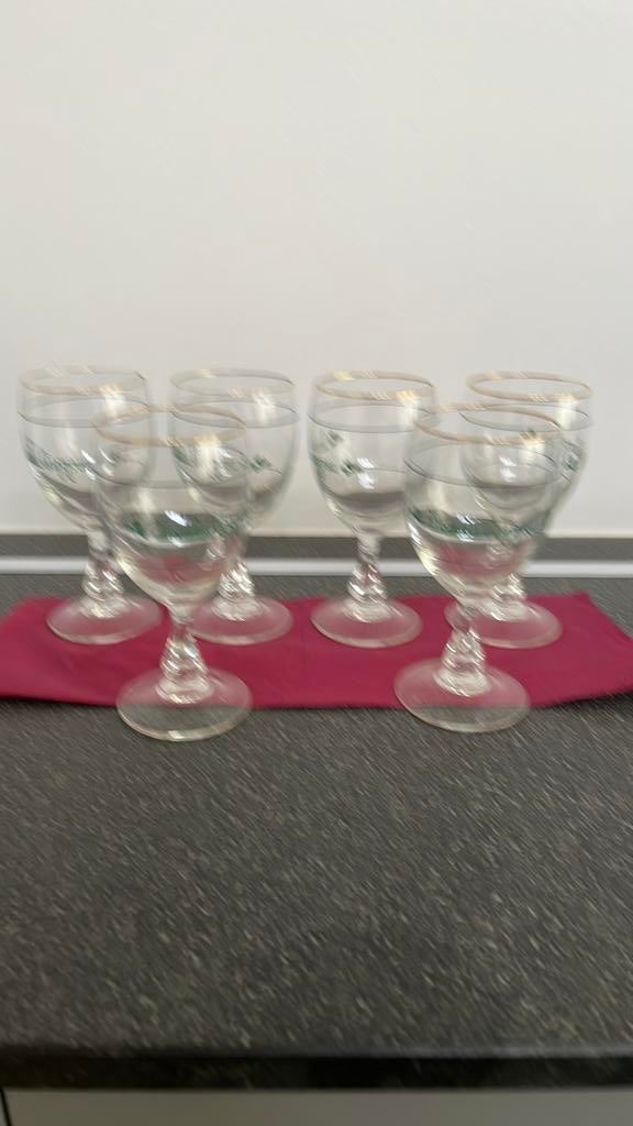 6 irish coffee glazen, Ophalen, Zo goed als nieuw