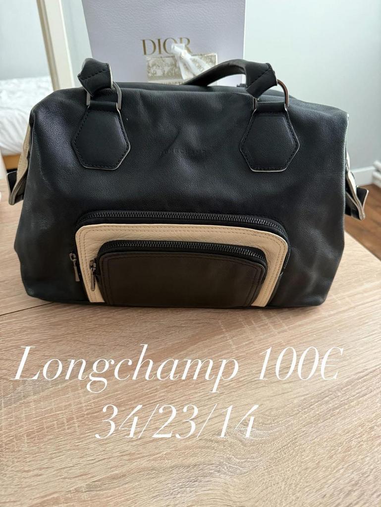 Sac en cuir Longchamps, Ophalen, Zo goed als nieuw