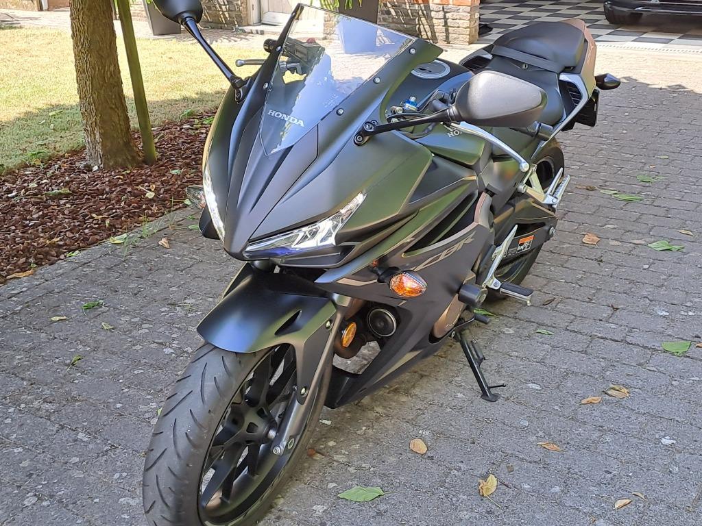 Prachtig toffe mat zwarte Honda Cbr 500 R in goede staat, Motos, Motos | Honda, Particulier, Sport, 12 à 35 kW, 2 cylindres, Enlèvement