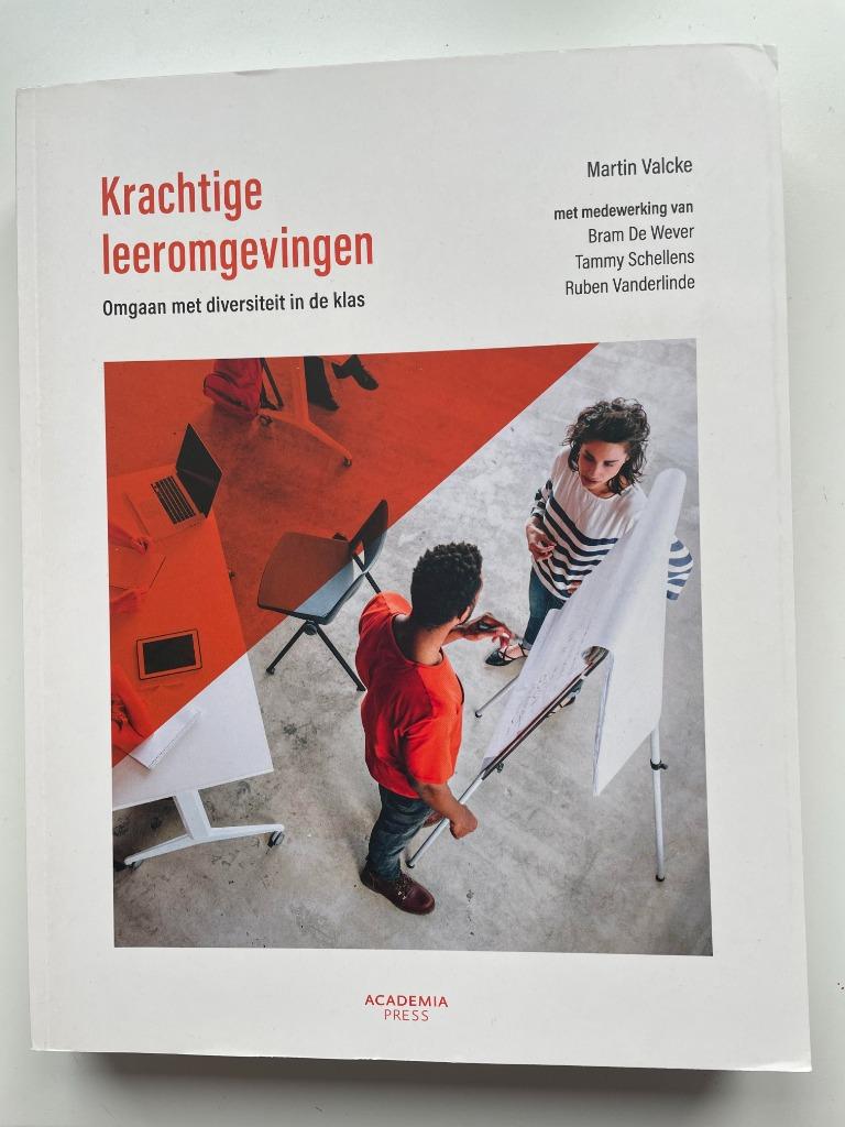 krachtige leeromgevingen - valcke, Boeken, Ophalen of Verzenden, Zo goed als nieuw