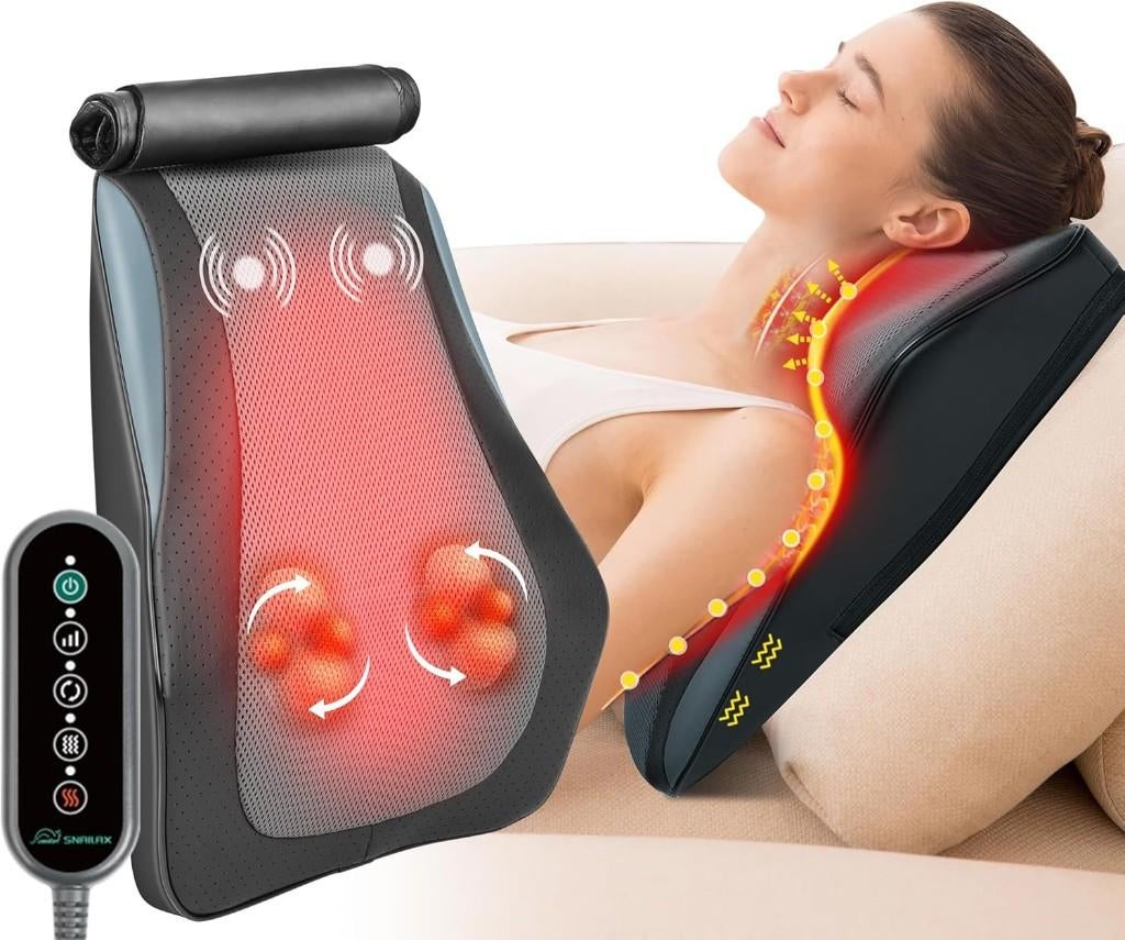 Appareil de massage Shiatsu pour dos, nuque, et autres!, Enlèvement, Comme neuf, Appareil