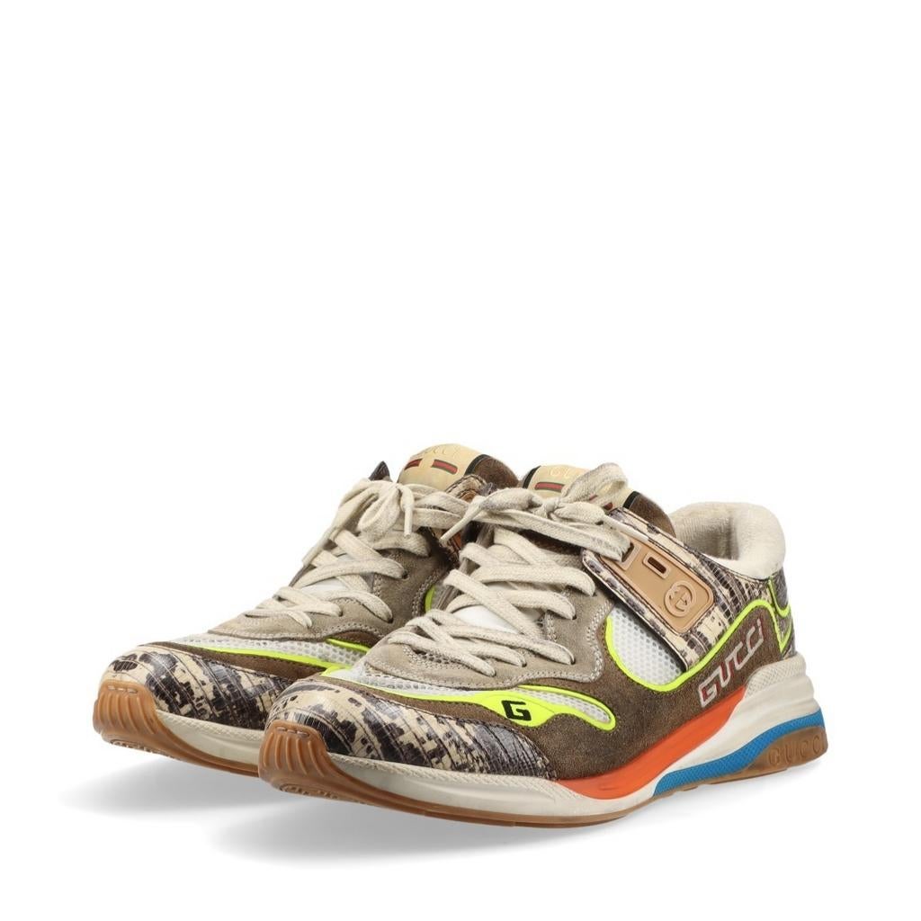 Gucci Ultra Pace 41 sneakers, Kleding | Heren, Schoenen, Gedragen, Sneakers, Overige kleuren, Verzenden