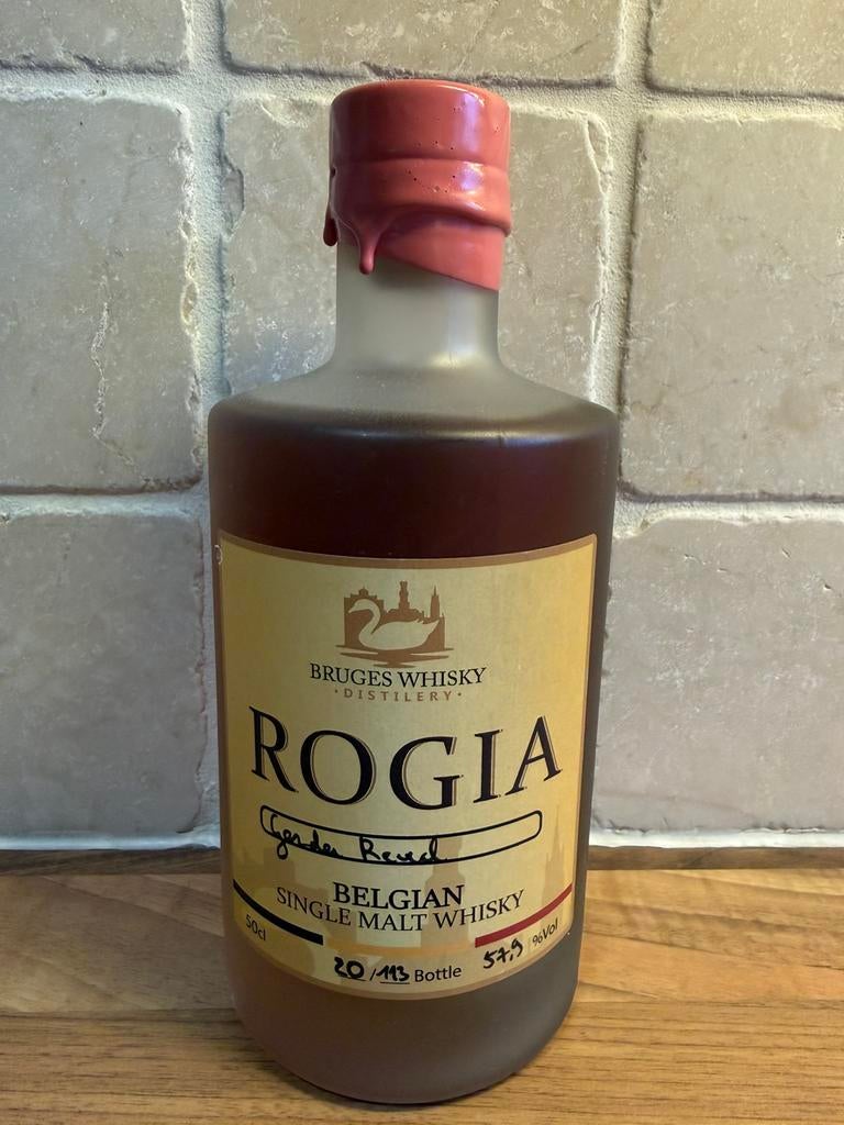 Brugse Whisky Rogia Gender Reveal, Verzamelen, Ophalen, Nieuw