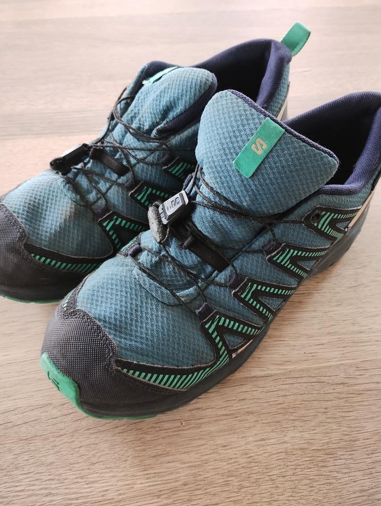 Salomon wandelschoenen met snelsluiting maat 39, Ophalen, Gebruikt, Schoenen
