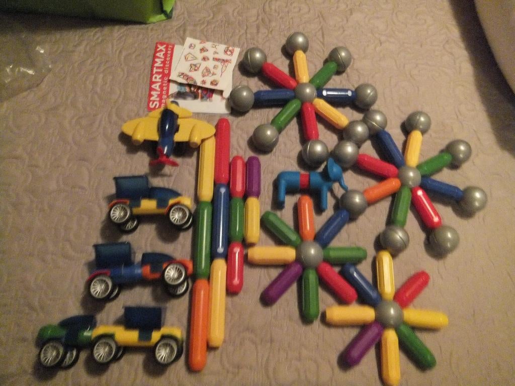 smartmax ,partij + trein, Enfants & Bébés, Jouets | Éducatifs & Créatifs, Enlèvement ou Envoi, Comme neuf, Puzzles