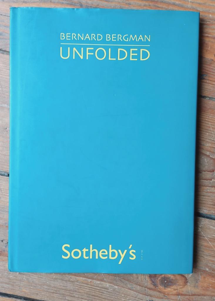 Bernard Bergman Unfolded Sotheby's Amsterdam 2004 signed, Enlèvement ou Envoi