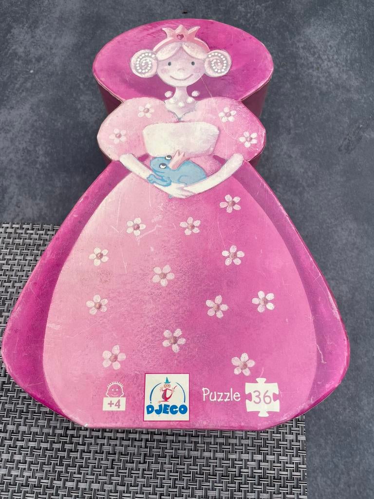 Djeco kinderpuzzel prinses, Enlèvement ou Envoi, Utilisé