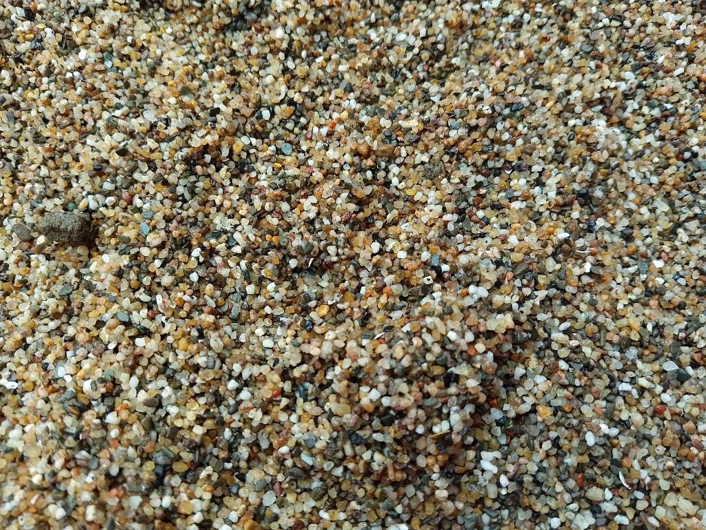 Aquarium grind 0,8-2mm. zeer fijn (15€ voor 32kg.), Enlèvement, Utilisé