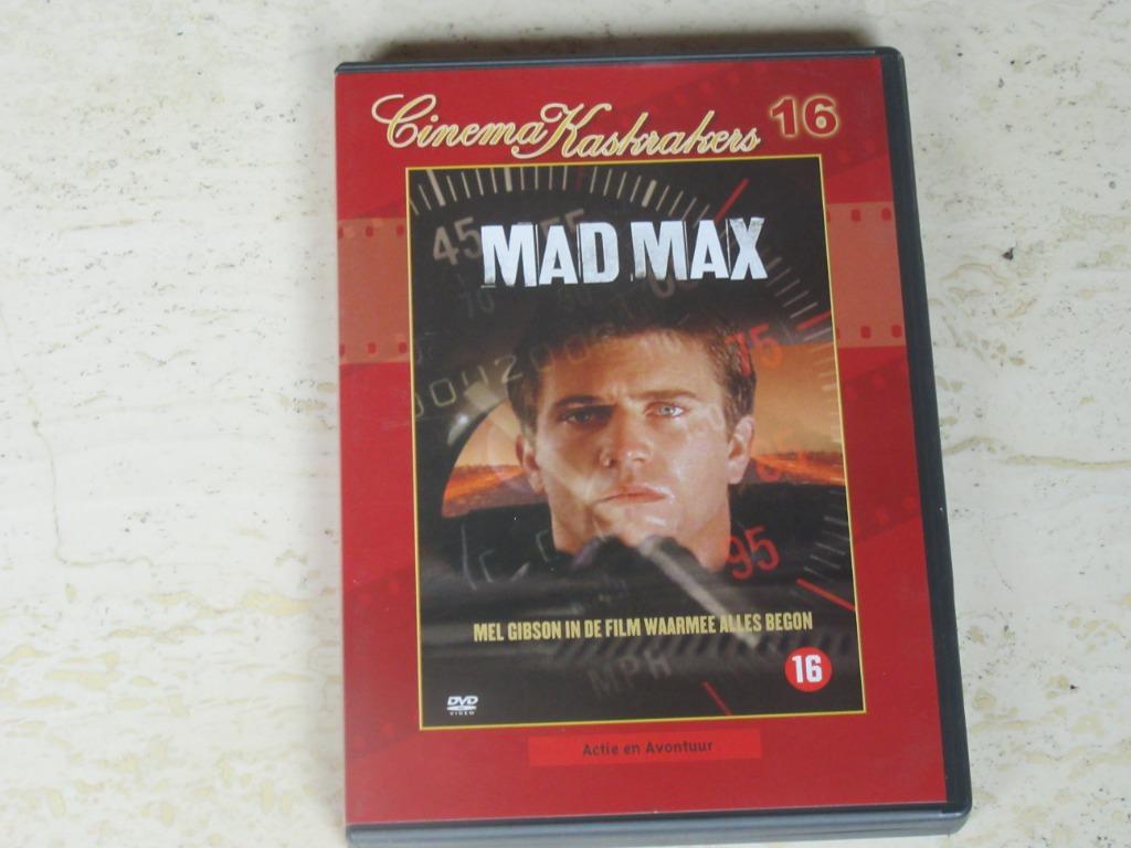 Mad Max met Mel Gibson, Vanaf 16 jaar, Ophalen of Verzenden, Gebruikt, Actie
