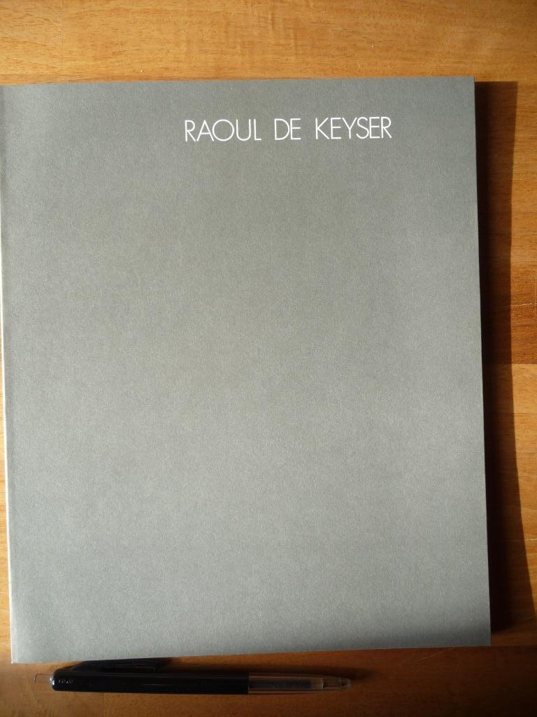 RAOUL DE KEYSER - KUNSTCATALOGUS MUSEUM DEINZE, Boeken, Ophalen of Verzenden, Zo goed als nieuw, Schilder- en Tekenkunst