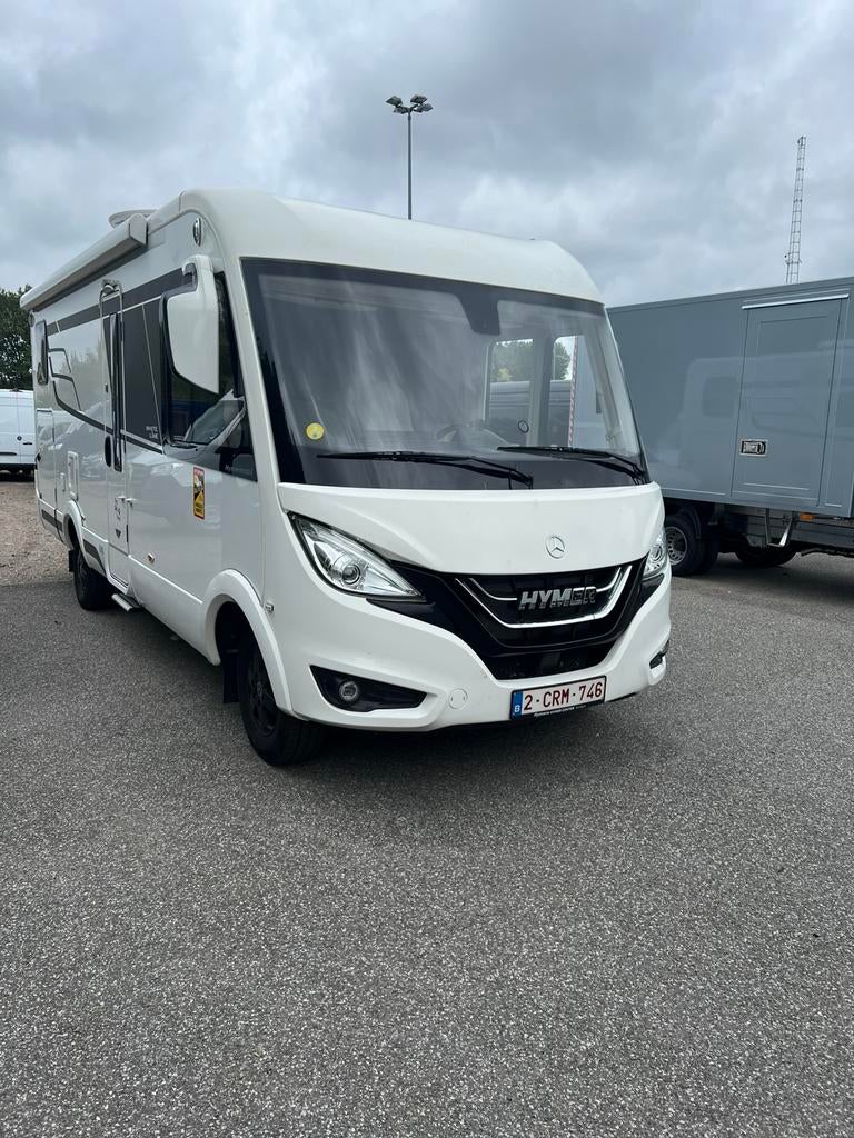 CAMPER HYMER MERCEDES, Caravans en Kamperen, Mobilhomes, Koelkast, Ringverwarming, Serrures de sécurité, 7 tot 8 meter