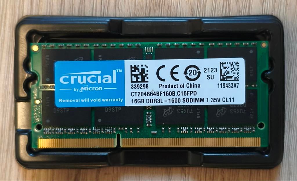 DDR3L 16GB 1600Mhz Sodimm(enkele module), Computers en Software, RAM geheugen, Verzenden, Nieuw, DDR3, 1600 MHZ
