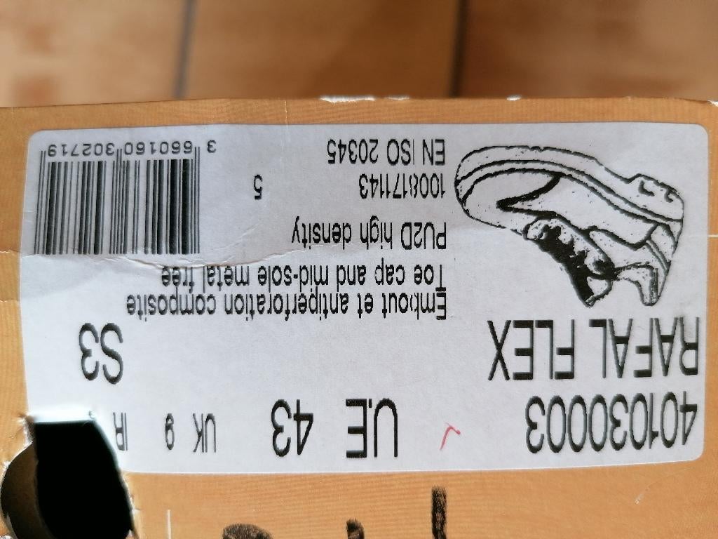 schoenen, Neuf, Chaussures de travail, Enlèvement, Noir