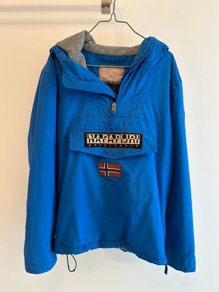 Veste Napapijri, Enlèvement ou Envoi, Comme neuf, Napapijri, Bleu