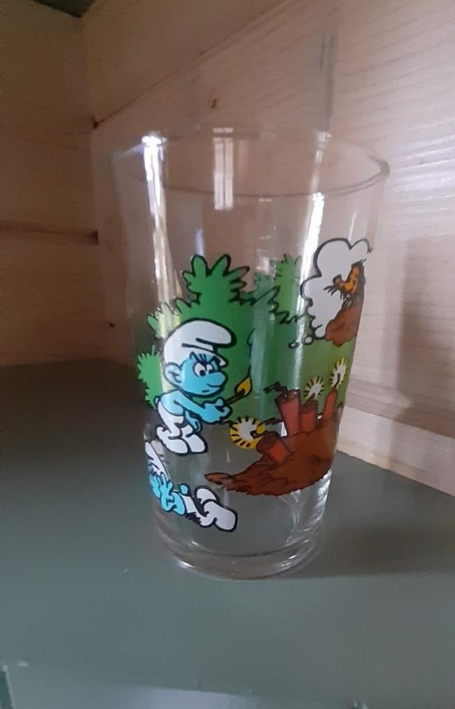 De Smurfen glas, Ophalen of Verzenden, Nieuw