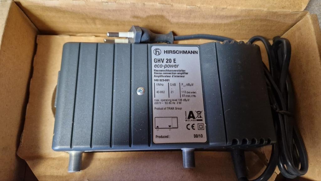 GHV20E Antenne versterker Hirschmann, Ophalen, Nieuw
