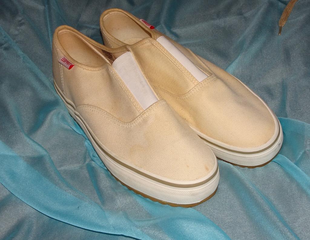 Mocassins beiges ESPRIT pour femmes, Beige, Comme neuf, Sabots, Esprit