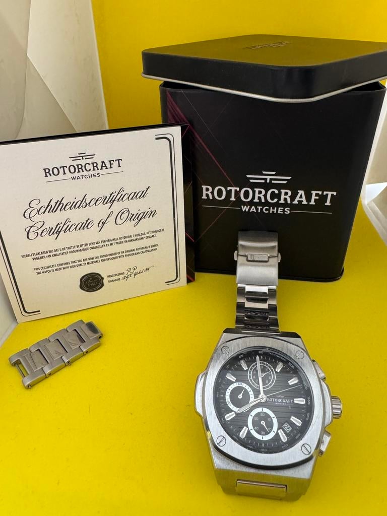 Rotorcraft horloge, Handtassen en Accessoires, Sporthorloges, Zo goed als nieuw, Ophalen