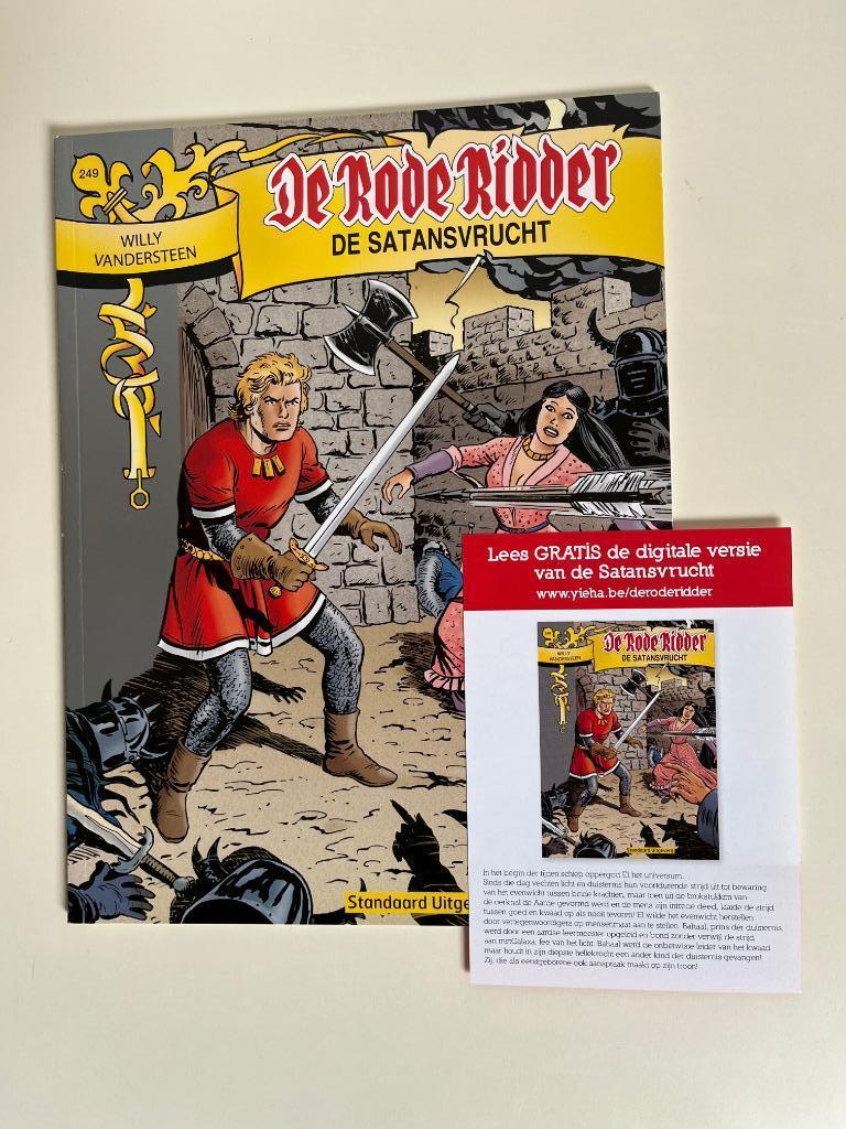 De Rode Ridder 249 - De Satansvrucht - 2016, Envoi, Willy Vandersteen