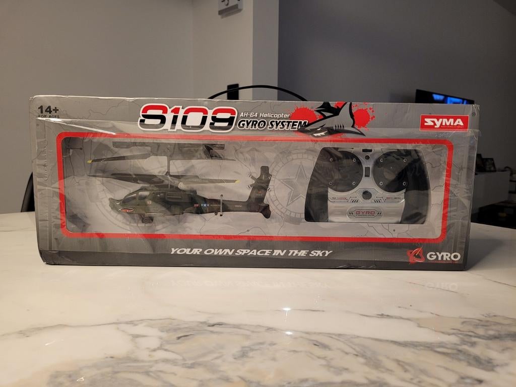 Syma rc helicopter, Ophalen