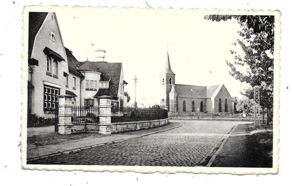 Orp-le-Petit NA4: L'Eglise, Collections, Envoi, 1940 à 1960, Non affranchie, Brabant Wallon