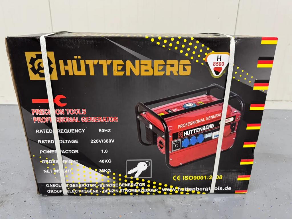 Generator op benzine, Ophalen, Nieuw, Benzine