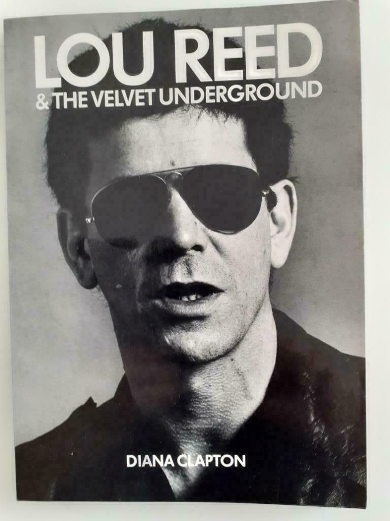 LOU REED & Velvet Underground book by D. Clapton, Ophalen of Verzenden, Zo goed als nieuw, Artiest