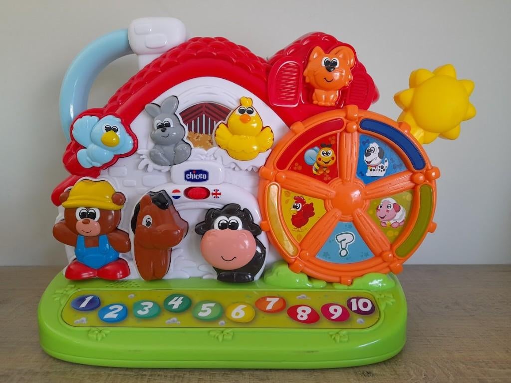 Chicco sprekende boerderij baby peuter, Kinderen en Baby's, Speelgoed | Vtech, Gebruikt, 6 maanden tot 2 jaar, Verzenden