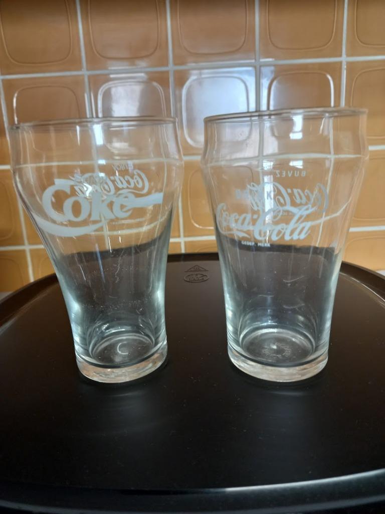 Antieke colaglazen, Enlèvement, Neuf, Verre à soda