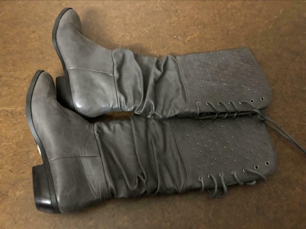 Dames botjes, Kleding | Dames, Schoenen, Ophalen, Gedragen, Grijs