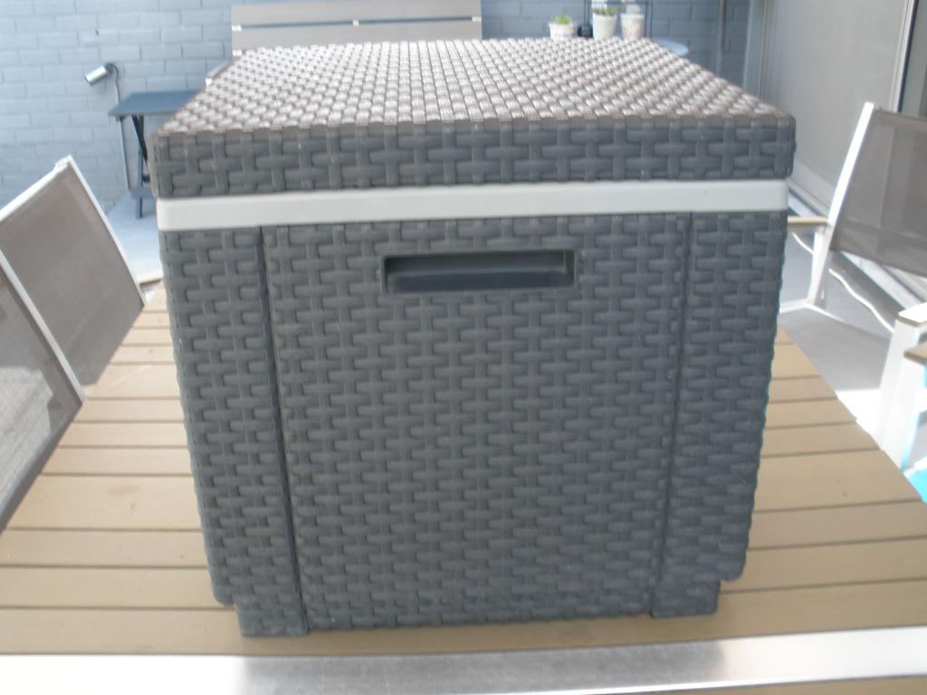 Allibert cube tabouret et glacière en 1, Enlèvement ou Envoi, Utilisé, Glacières