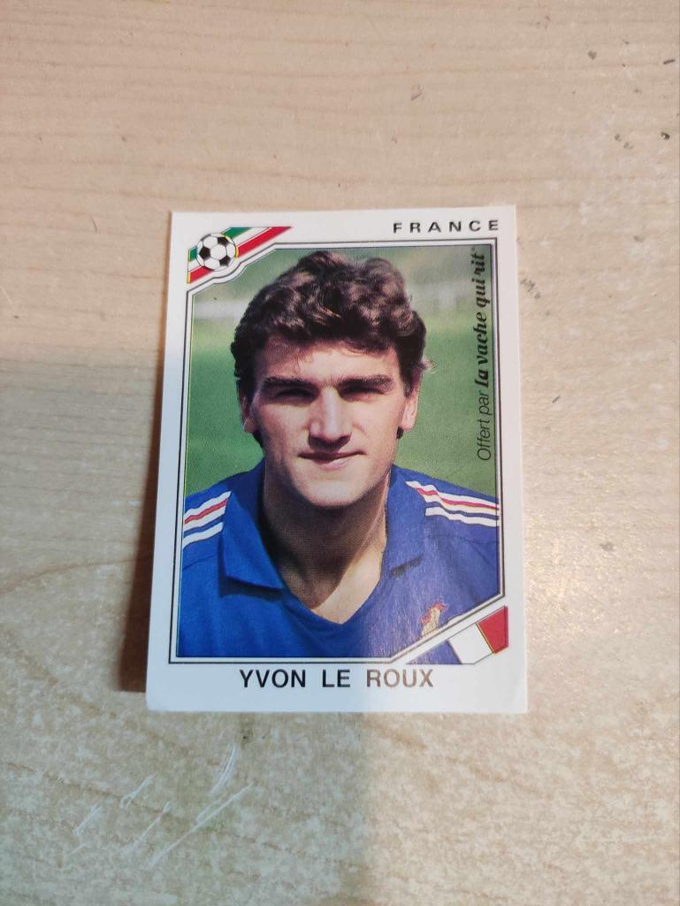 Panini Mexico 86 Yvon le Roux DE LACHENDE KOE, Verzamelen, Ophalen of Verzenden, Nieuw, Sport