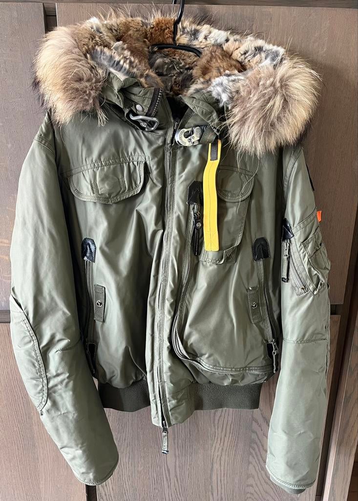 Parajumper Jas, Maat 42/44 (L), Gedragen, Groen, Parajumpers