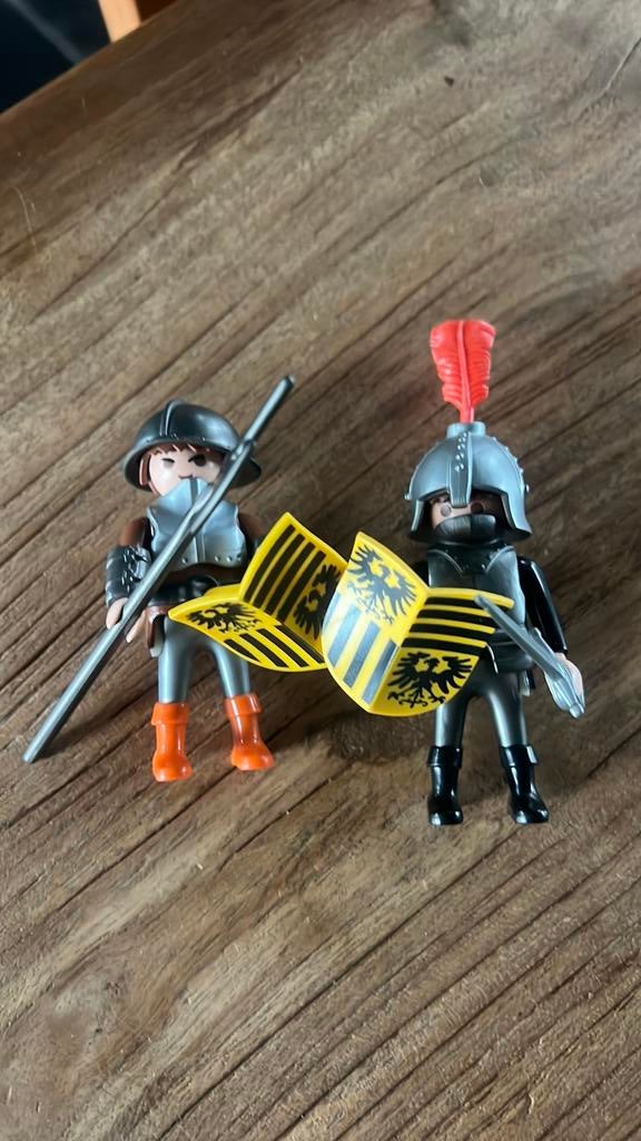 Playmibil 2 ridders, Ophalen of Verzenden, Zo goed als nieuw