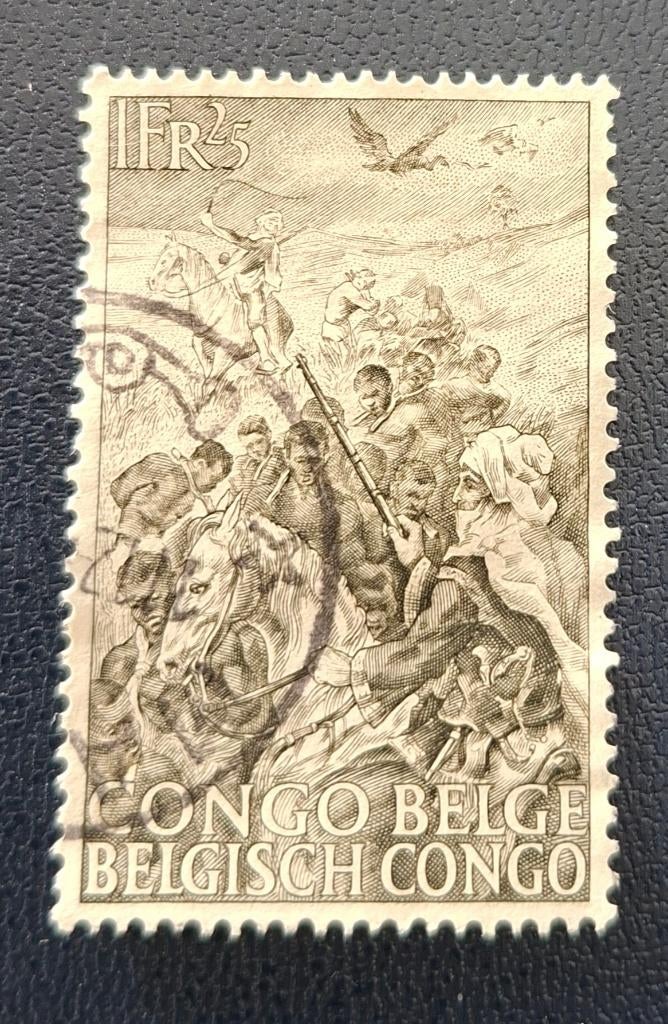 Timbre OBP 274 du Congo belge, Enlèvement ou Envoi, Affranchi, Oblitéré