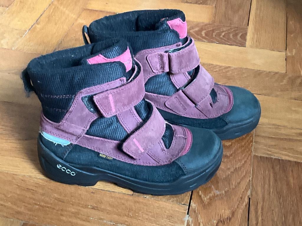 Bottes de neige Ecco gore-tex 33, Bottes, Enlèvement ou Envoi, Utilisé, Fille